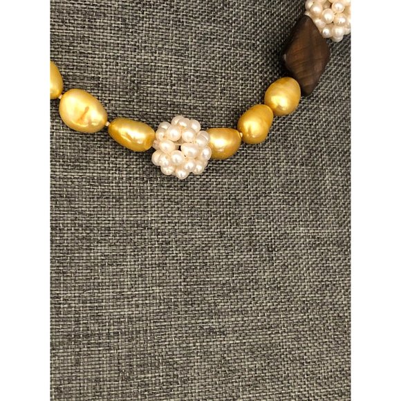 Freshwater pearl necklace - Picture 3 of 6